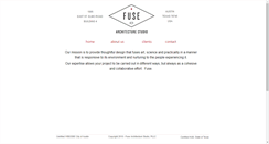 Desktop Screenshot of fuse-arch.com